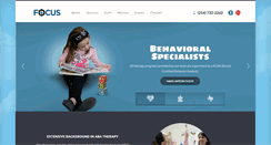 Desktop Screenshot of focusbehavioral.com